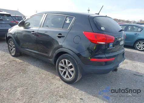 2016 Kia Sportage Lx из США, поврежденный, VIN KNDPBCAC6G7859131